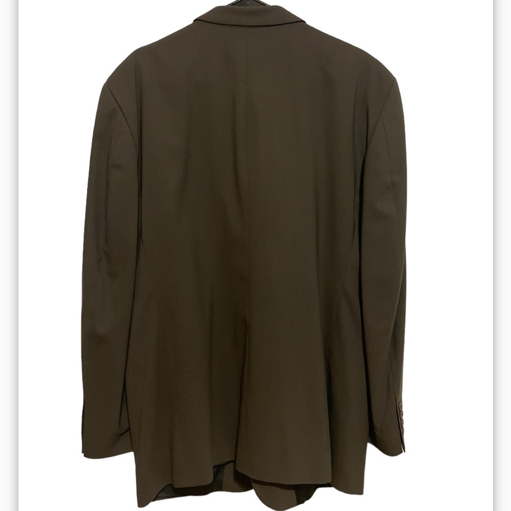 Claiborne Components Slate Gray Button Front Suit… - image 2